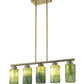 Monet 5-Light Brass Pendant