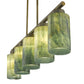 Monet 5-Light Brass Pendant