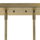 Monet 5-Light Brass Pendant