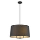 Lamia 3-Light Matte Black Mini Pendant