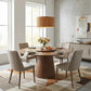 Matte Black Cork Shade Modern One Light Hanging Pendent Lamp