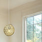 Tholos 1-Light White Pendant
