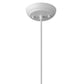 Tholos 1-Light White Pendant