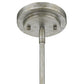 Amoret 3-Light Antique Silver Convertible Pendant
