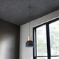 Matte Black and Rose Gold Pendant Hanging Light