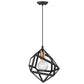 Hedron 1-Light Matte Black Pendant