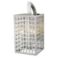 White And Clear Three Light Seeded Dimmable Outdoor Hanging Lights With Nickel Shades