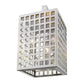 White And Clear Three Light Seeded Dimmable Outdoor Hanging Lights With Nickel Shades