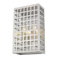 White And Clear Two Light Seeded Dimmable Outdoor Hanging Lights With Nickel Shades