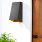 Antique Bronze Geometric Wall Sconce