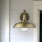 Burry 1-Light Antique Brass Wall Light