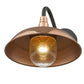 Burry 1-Light Copper Wall Light