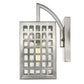 Letzel 1-Light Satin Nickel Wall Light