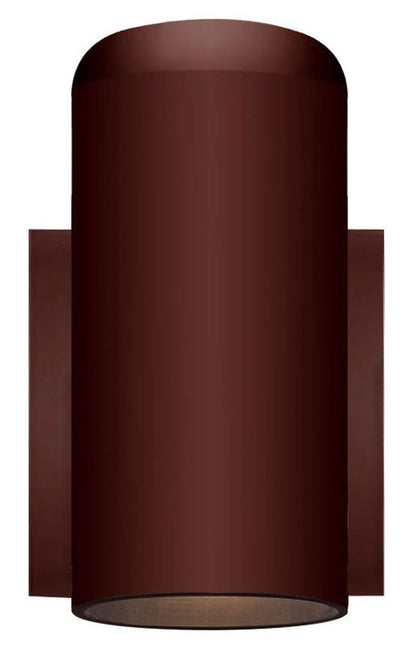 7" Copper Plastic Flush Mounted Sconce