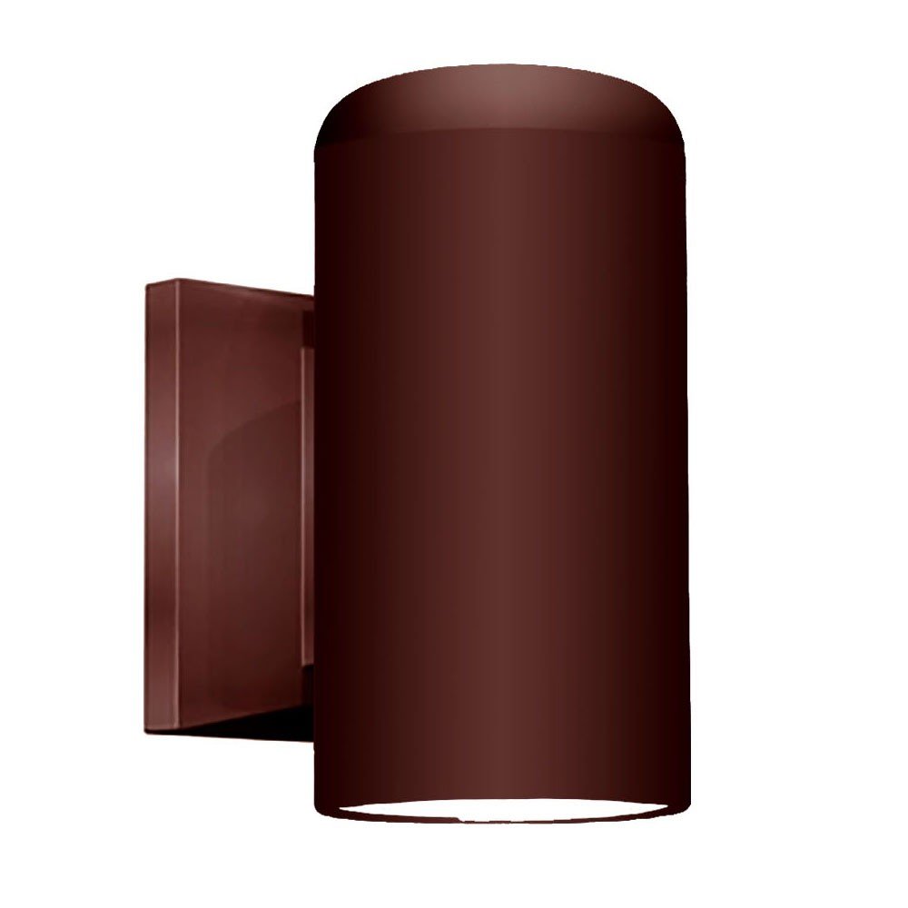 7" Copper Plastic Flush Mounted Sconce