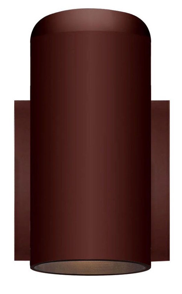 7" Copper Plastic Flush Mounted Sconce