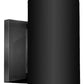 Minimalist Matte Black Wall Sconce