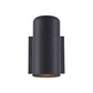 Minimalist Matte Black Wall Sconce