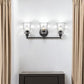 Mae 3-Light Matte Black Vanity