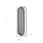 Terra 2-Light Gray Sconce