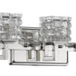 Coralie 5-Light Polished Nickel Sconce With Pressed Crystal Shades