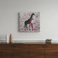 Exotic Pink Giraffes Unframed Print Wall Art