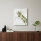 24" x 18" Abstract Marble Watercolor Giraffe Canvas Wall Art