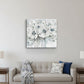 Winter Blues Flower Unframed Print Wall Art
