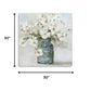 20" x 20" Watercolor Soft Pastel Dogwood Bouquet Canvas Wall Art