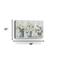 24" x 16" Watercolor Soft Pastel Bouquet Trio Canvas Wall Art