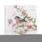 Flower And Bird Unframed Print Wall Art
