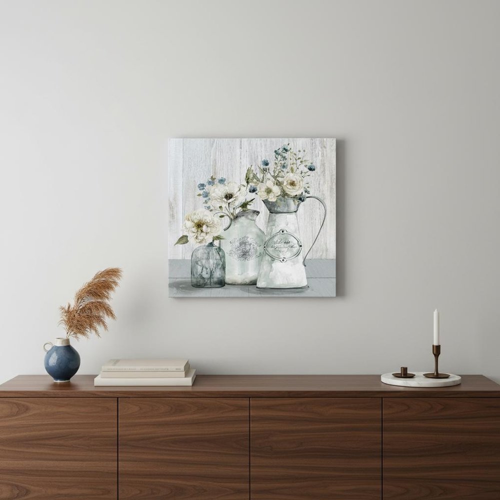 Rustic Flowers Unframed Print Wall Art