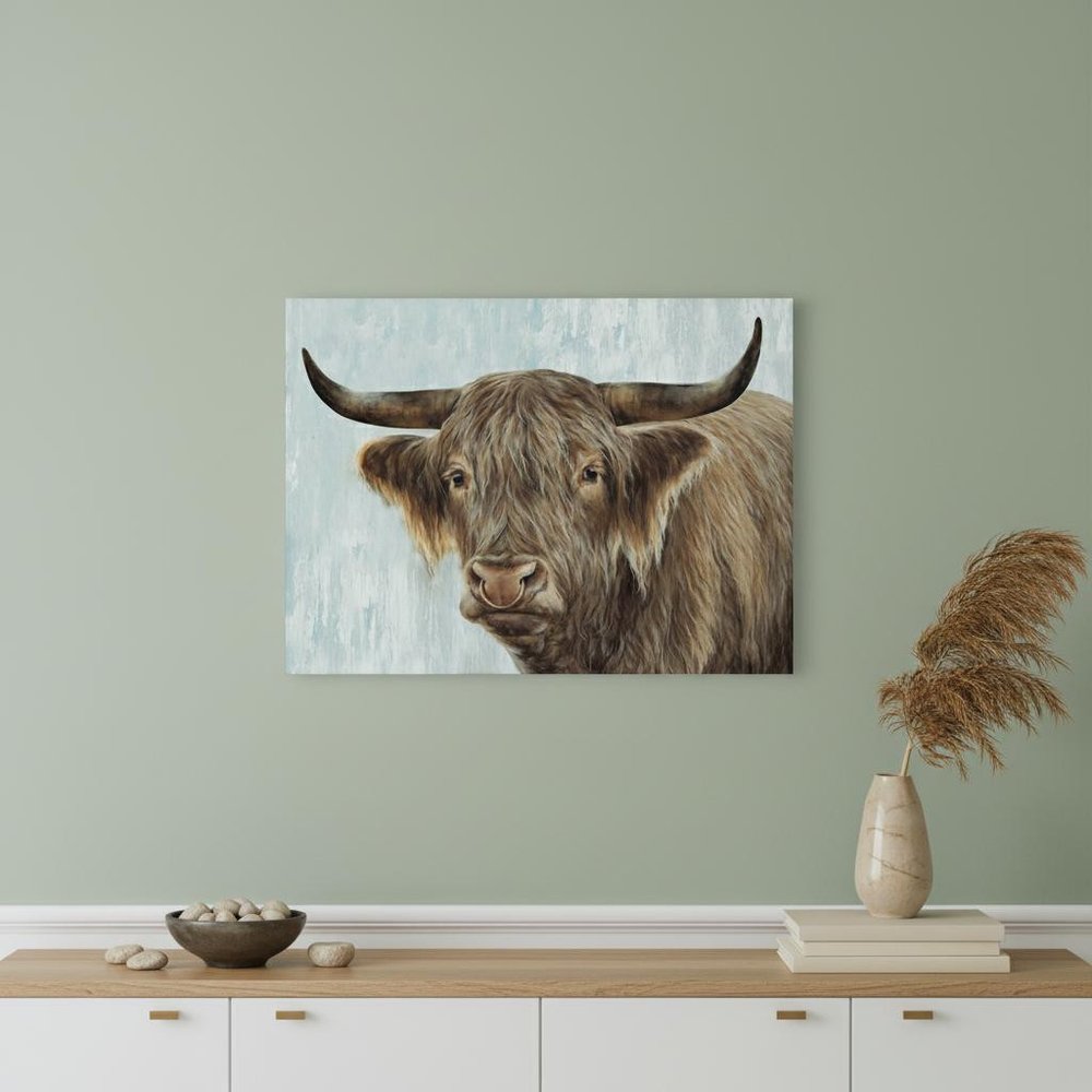 24" x 18" Bold No Bull Canvas Wall Art