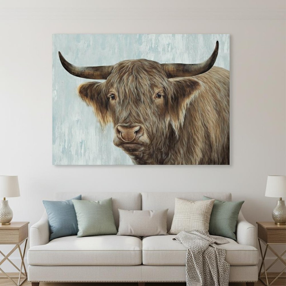 24" x 18" Bold No Bull Canvas Wall Art