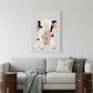 Cute Pink Piglet Unframed Print Wall Art