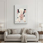 Cute Pink Piglet Unframed Print Wall Art