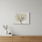 Small Colorful Wildflowers in a Vase Canvas Wall Art
