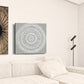 Boho White Mandala Unframed Print Wall Art