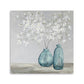 White Spring Flowers Unframed Print Wall Art