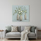 Bohemian Flowers In Ceramic Vases Unframed Print Wall Art