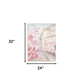 Pretty Pastel Pink Paris Street Unframed Print Wall Art