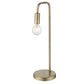 26" Brass Metal Table Lamp
