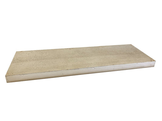 24" Solid Wood Rustic Wall Mounted Shelving Unit