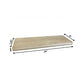 8" Solid Wood Wall Mounted Shelving Unit
