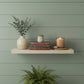 8" Solid Wood Wall Mounted Shelving Unit