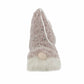 7" Pink Fabric Christmas Standing Gnome Tabletop Sculpture