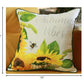 Autumn Vibes Sunflower Throw Pillow