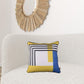 Abstract Geometric Stripes Decorative Throw Pillow