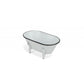 White Bathtub Decorative Sculpture