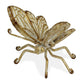 Gold Cast Iron Butterfly Decorative Sculpture